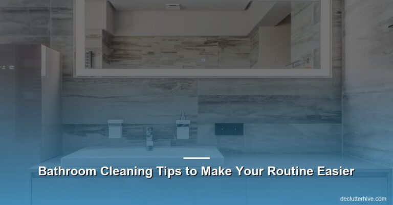Bathroom Cleaning Tips to Make Your Routine Easier