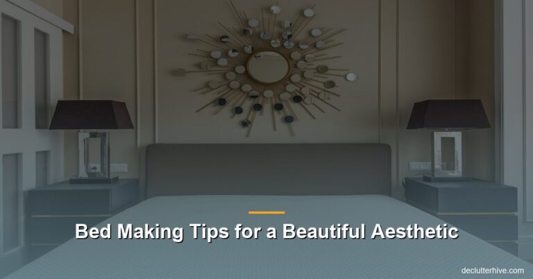 Bed Making Tips for a Beautiful Aesthetic