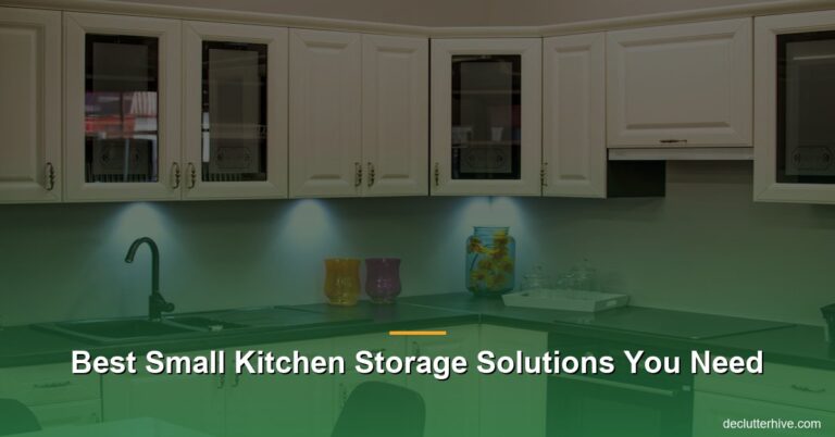 Best Small Kitchen Storage Solutions You Need