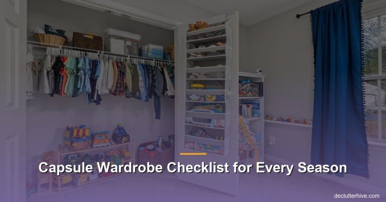 Capsule Wardrobe Checklist for Every Season