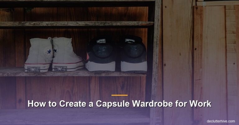 How to Create a Capsule Wardrobe for Work