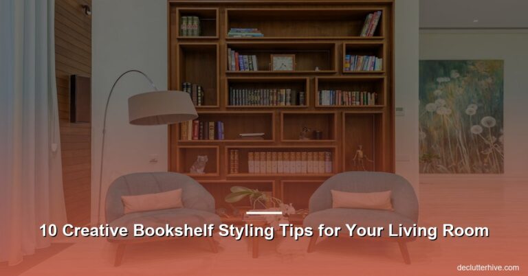 10 Creative Bookshelf Styling Tips for Your Living Room