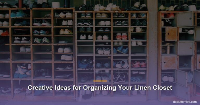 Creative Ideas for Organizing Your Linen Closet