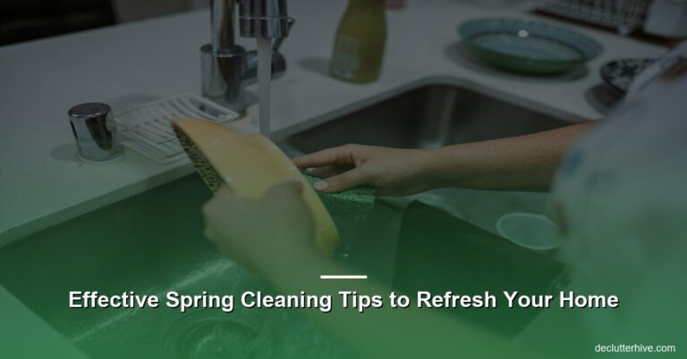 Effective Spring Cleaning Tips to Refresh Your Home
