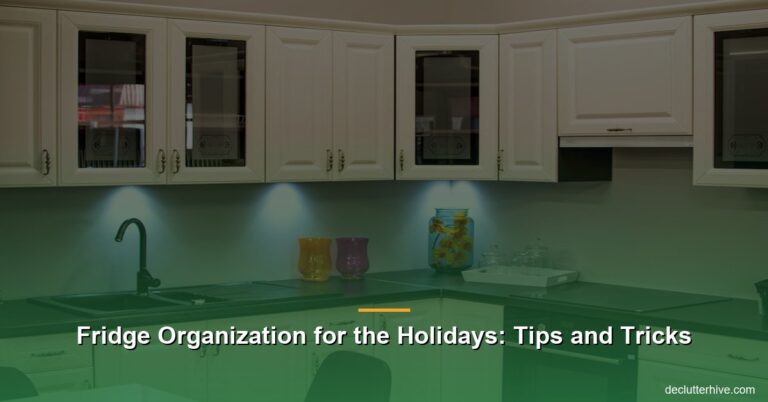Fridge Organization for the Holidays: Tips and Tricks