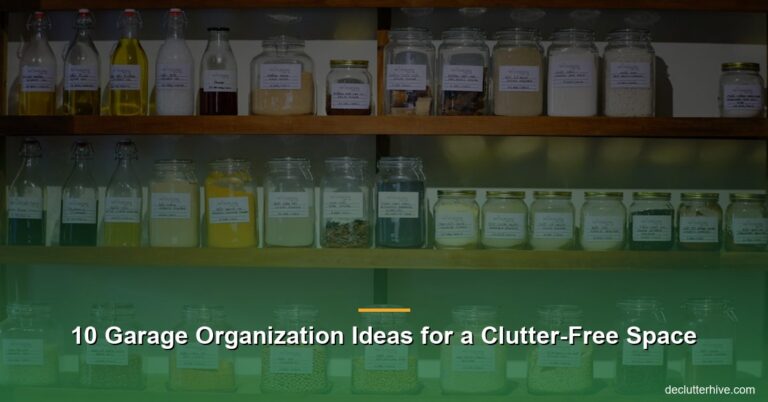 10 Garage Organization Ideas for a Clutter-Free Space