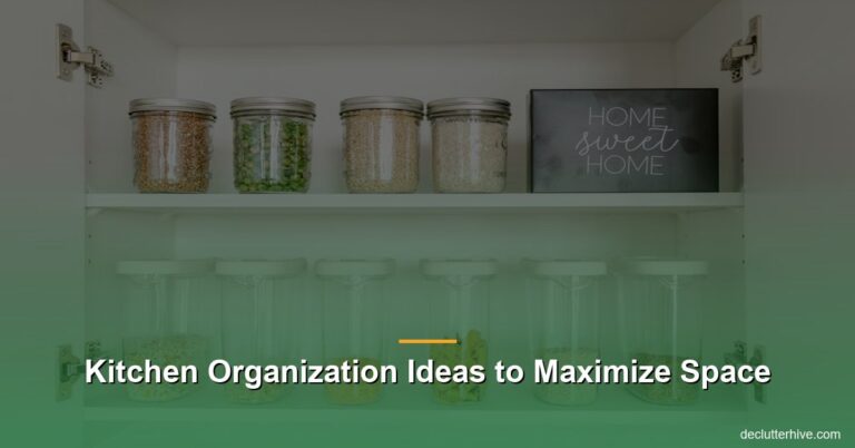 Kitchen Organization Ideas to Maximize Space