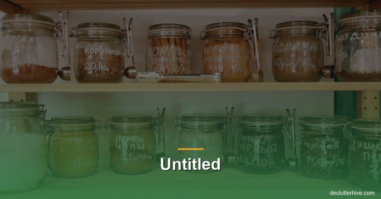 Meal Prep Organization for Back to School