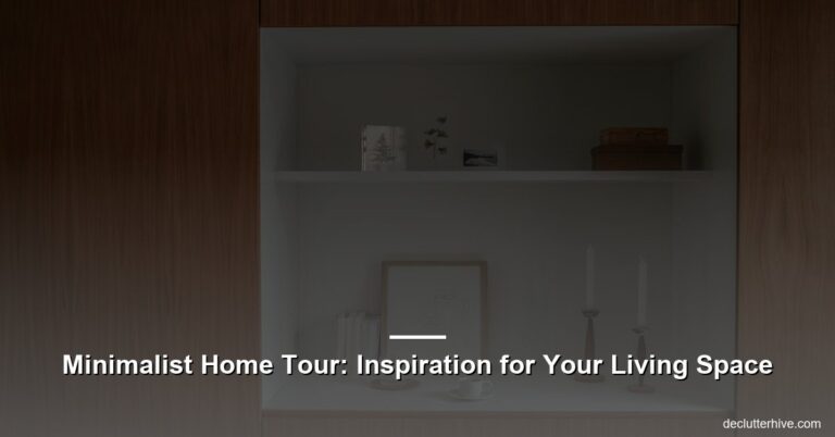 Minimalist Home Tour: Inspiration for Your Living Space