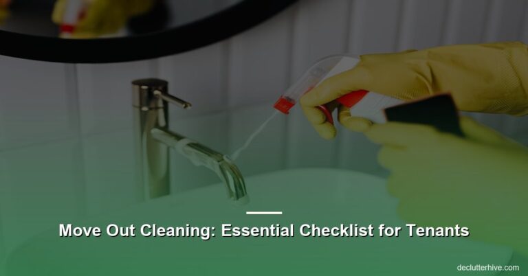 Move Out Cleaning: Essential Checklist for Tenants