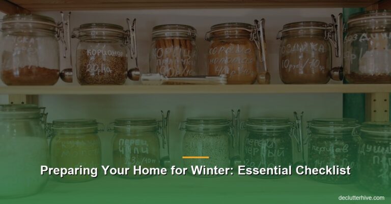 Preparing Your Home for Winter: Essential Checklist
