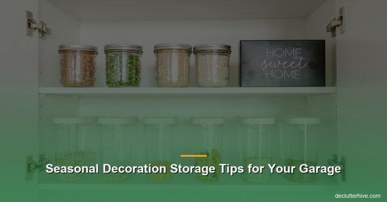 Seasonal Decoration Storage Tips for Your Garage