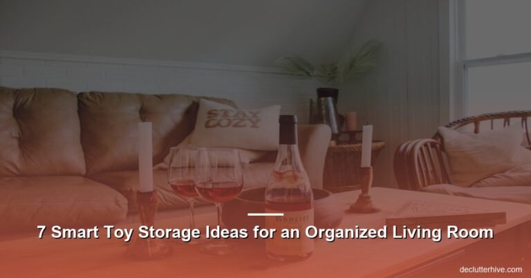 7 Smart Toy Storage Ideas for an Organized Living Room