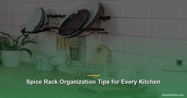 Spice Rack Organization Tips for Every Kitchen