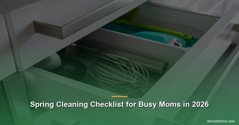 Spring Cleaning Checklist for Busy Moms in 2026