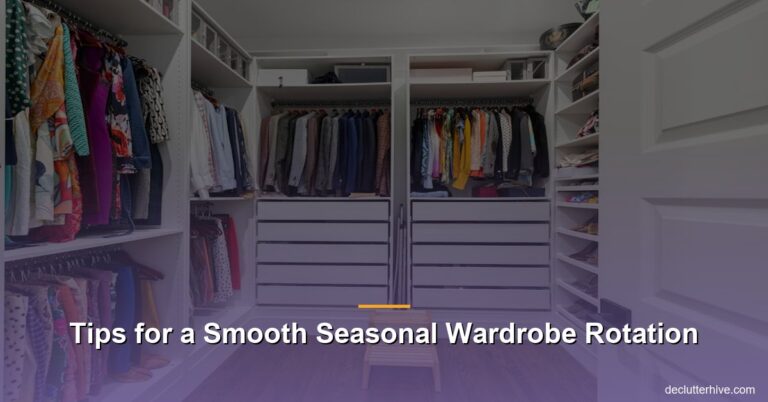 Tips for a Smooth Seasonal Wardrobe Rotation