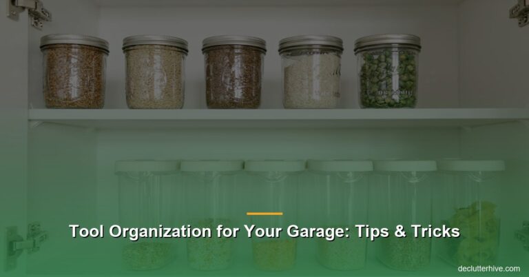 Tool Organization for Your Garage: Tips & Tricks