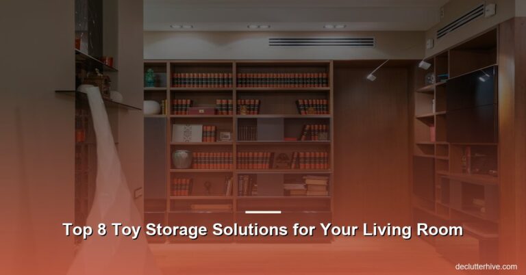 Top 8 Toy Storage Solutions for Your Living Room