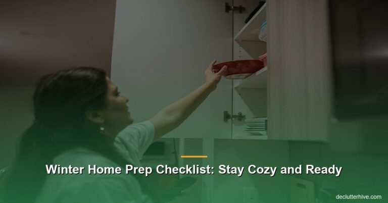 Winter Home Prep Checklist: Stay Cozy and Ready